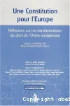 Une constitution pour l'Europe
