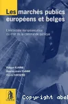 Les marchés publics européens et belges