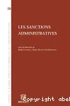 Les sanctions administratives