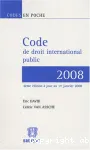 Code de droit international public