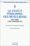 Le statut personnel des musulmans