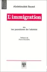 L'immigration ou les paradoxes de l'alterité