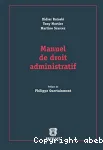 Manuel de droit administratif