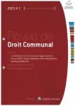 Revue de Droit Communal, 1 - 2023 - La démission des élus locaux en Région wallonne