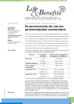 Pensions du secteur public. Pension complémentaire et plafonds Wijninckx : nouveaux développements