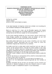 Algemene beleidsverklaring van 19 oktober 2023