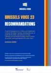 Les sessions délibératives au Parlement bruxellois aboutissent à 15 recommandations ambitieuses pour la mobilité