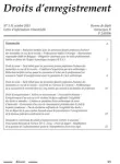 Le législateur bruxellois adapte le Code des droits d'enregistrement aux nouvelles structures familiales