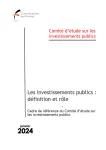 Les investissements publics : définition et rôle