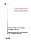 Overheidsinvesteringen: definitie en rol