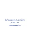Beheerscontract van Actiris 2023-2027 : Uitvoeringsverslag 2023