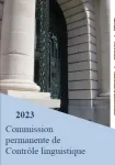 Commission Permanente de Contrôle Linguistique - Rapport annuel 2023