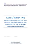 Avis d’initiative : Recommandations en vue de la mise en oeuvre concrète et effective de la Convention OIT n° 190 au sein de la Région de Bruxelles-Capitale