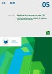 Rapport spécial 05/2024 : Registre de transparence de l’UE