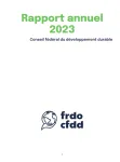 Rapport annuel 2023 du Conseil fédéral du Développement durable (CFDD)