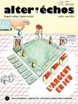 Alter Echos, 518 - juillet - août 2024 - L'argent en jeu