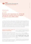 Évolution de la dynamique du secteur de l'accueil de la petite enfance en Région bruxelloise entre 2018 et 2022