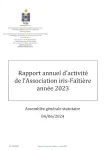 Rapport annuel d'activité de l'Association iris-Faîtière année 2023