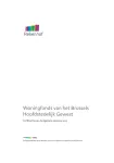 Verlag over de certificering van de algemene rekening 2023 van het Woningfonds van het Brussels Hoofdstedelijk Gewest (WBHG)