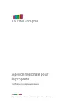 Rapport sur la certification du compte général 2023 de l'Agence régionale pour la propreté (ARP), accompagné dudit compte