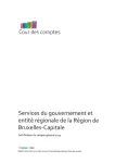Rapport sur la certification du compte général 2023 des services du gouvernement de la Région de Bruxelles-Capitale et du compte général 2023 de l'entité régionale, accompagné desdits comptes