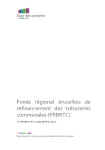 Rapport sur la certification du compte général 2023 de Fonds régional bruxellois de refinancement des trésoreries communales (FRBRTC), accompagné dudit compte