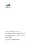 Verslag over de certificering van de algemene rekening 2023 van het Brussels Gewestelijk Herfinancieringsfonds van de Gemeentelijke Thesaurieën (BGHGT), samen met de rekening