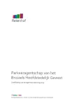 Verslag over de certificering van de algemene rekening 2023 van het Parkeeragentschap van het Brussels Hoofdstedelijk Gewest, samen met de rekening
