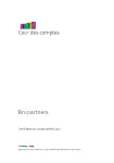 Rapport sur la certification du compte général 2023 de Brupartners, accompagné dudit compte