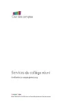 Rapport sur la certification du compte général 2023 des services du Collège réuni de la Commission communautaire commune