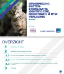 Opiniepeiling kattensterelisatie, identificatie, registratie & BTW verlaging : Brussel