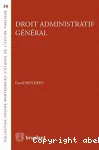 Droit administratif général