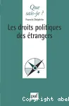 Les droits politiques des étrangers