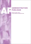 Administration Publique (trimestriel)